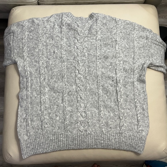 NWT - Loft By Ann Taylor Women's Cable Knit Sweater - Size L - Picture 6 of 8